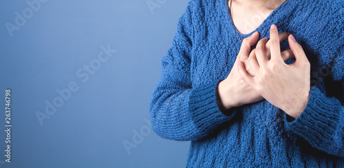 heart attack in a young woman