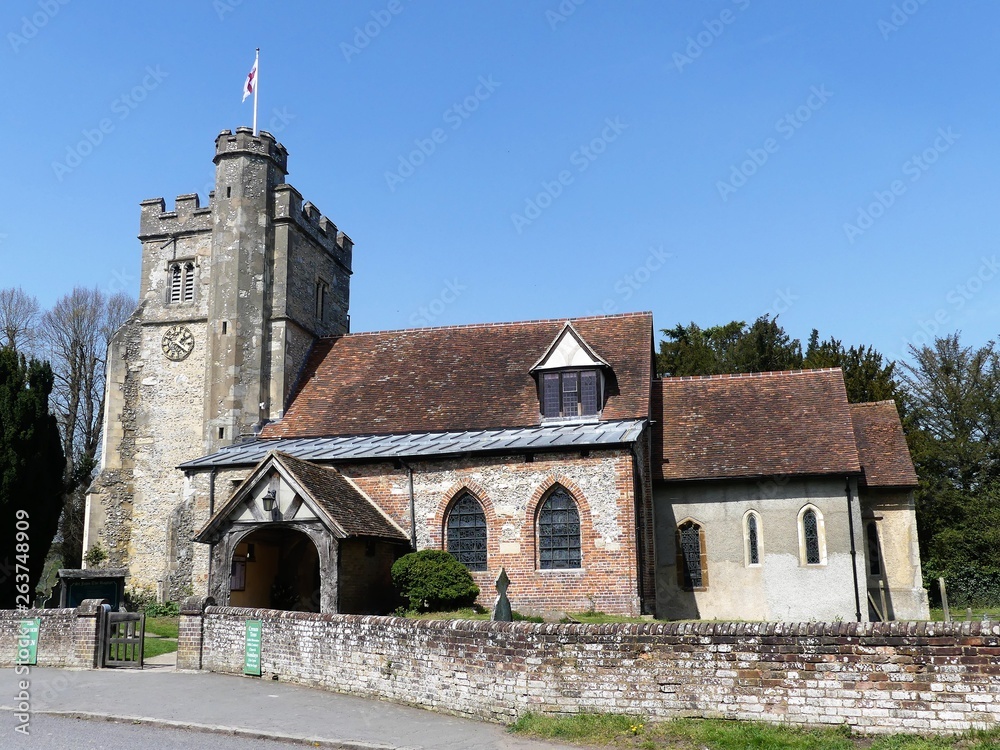 St. John the Baptist Church, Little Missenden, Buckinghamshire, England, UK