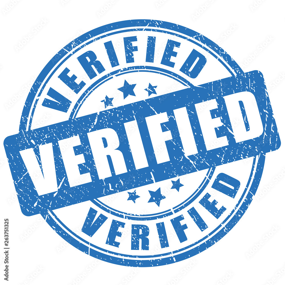 Verified authentic vector stamp Verified authentic vector stamp