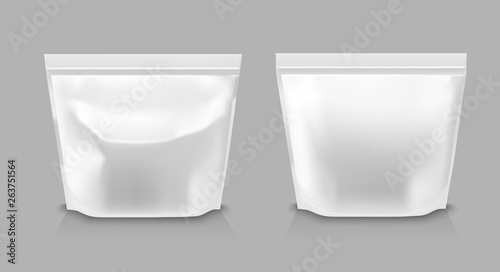 Foil packaging for snacks, food, chips, sugar and spices