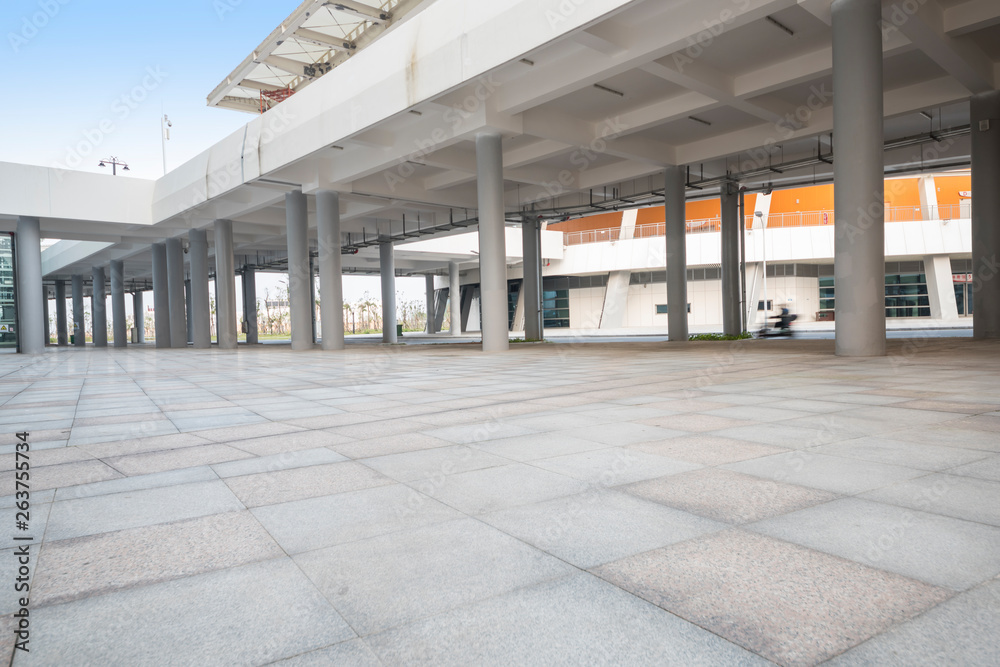 Obraz premium Modern architecture interior features