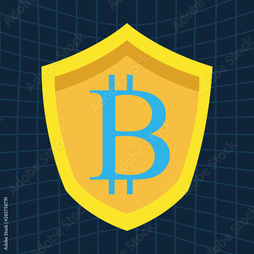 bitcoin emblem icon
