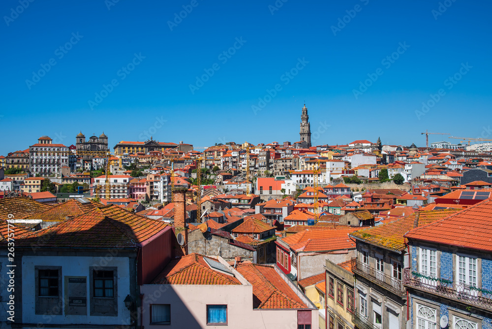 downtown Porto Portugal