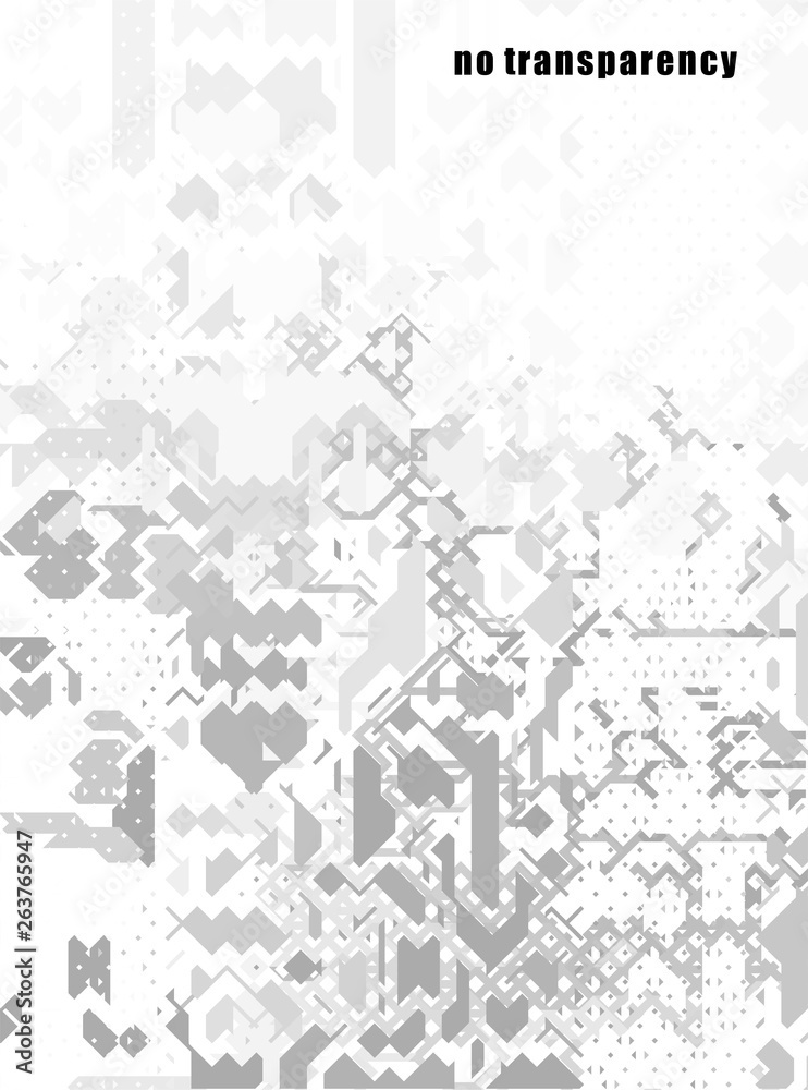 Black and white color tone, triangle geometric shapes background.