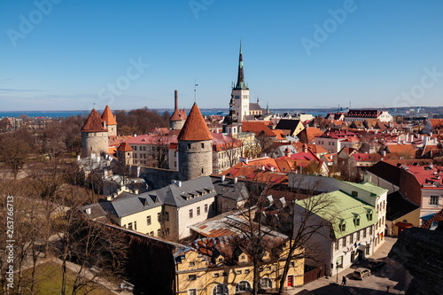 Wallpaper Mural Old Town Tallinn Torontodigital.ca