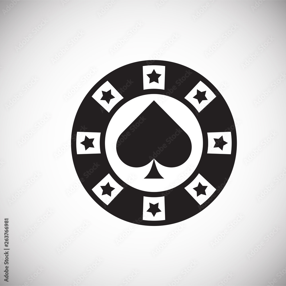 Casino icon on background for graphic and web design. Simple vector sign. Internet concept symbol for website button or mobile app. Casino icon on background for graphic and web design. Simple vector sign. Internet concept symbol for website button or mobile app.