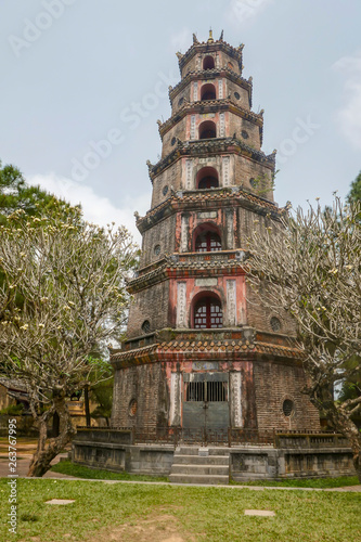 Thiem Mu Pagoda in Hue Vietnam