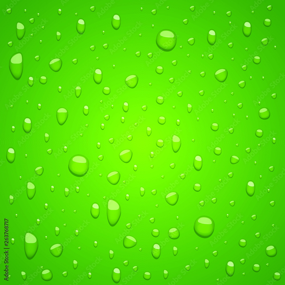 Water drops on background vector design illustration