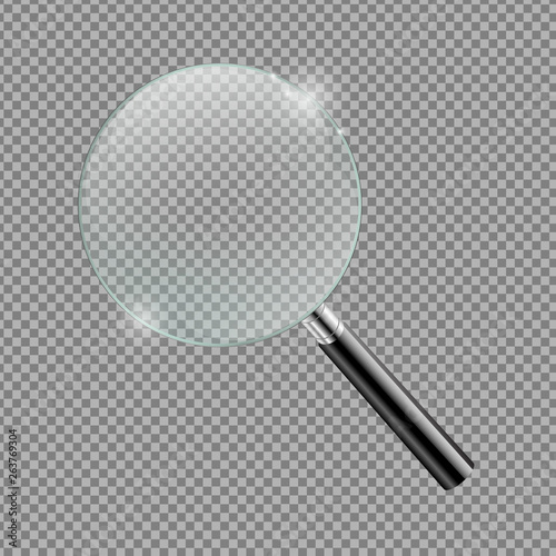 Magnifying glass Isolated Transparent Background