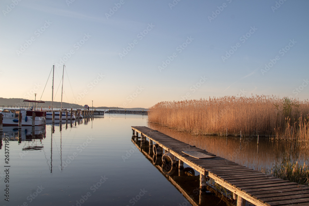 Fototapeta premium Hafen Kummerow