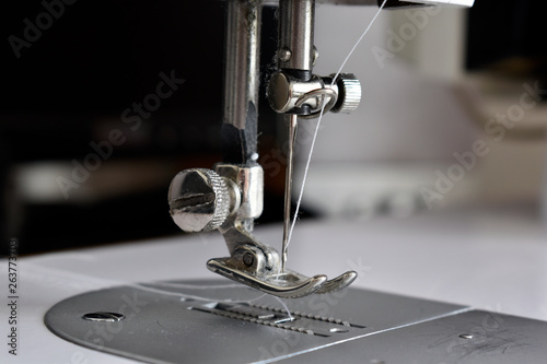 Chrome sewing machine foot