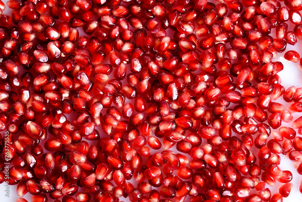 Pomegranate isolated on white Pomegranate isolated on white