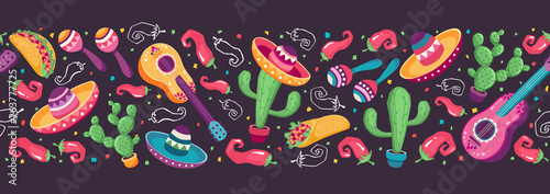 Mexican objects banner