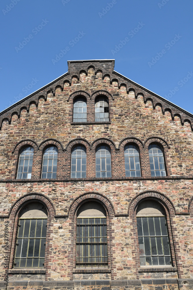 Naklejka premium altes fabrikgebäude in bochum, deutschland