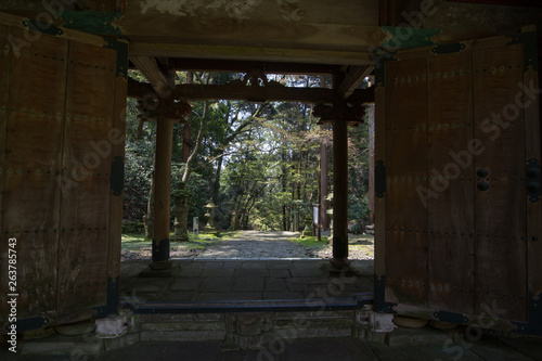 寺の風景