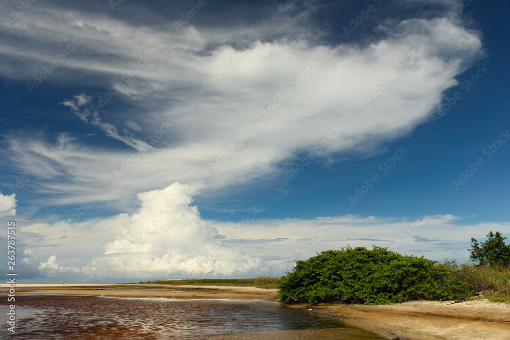 Lago, rio Catu 2