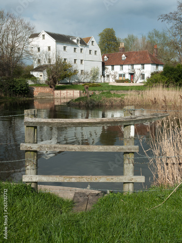 Bures Mill House grand old building beautiful nature photo