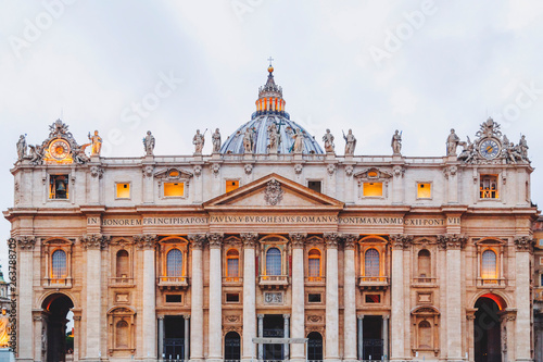 View from Vatican city  the heart of Catholic Christianity