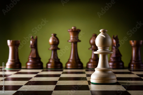 Partie de jeu d'échecs