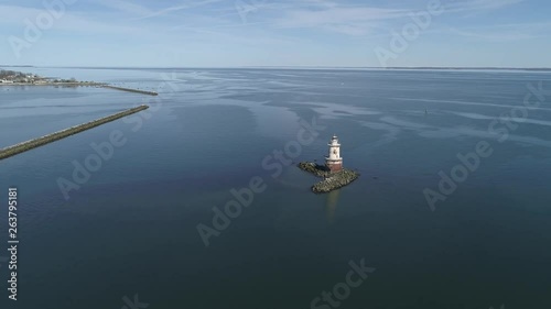 Coastal Lighthouse Flyover