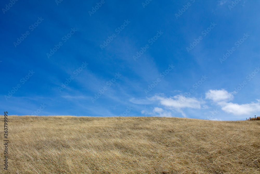 Perfect blue sky background