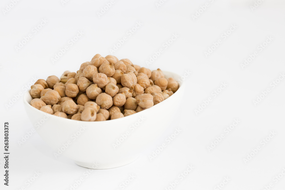 Chickpeas in bowl Chickpeas in bowl