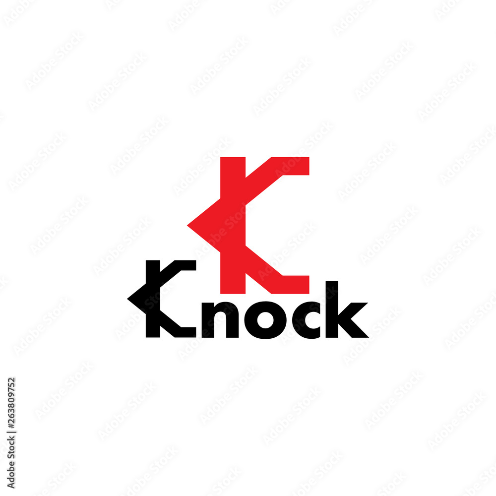 letter k simple geometric line logo vector letter k simple geometric line logo vector