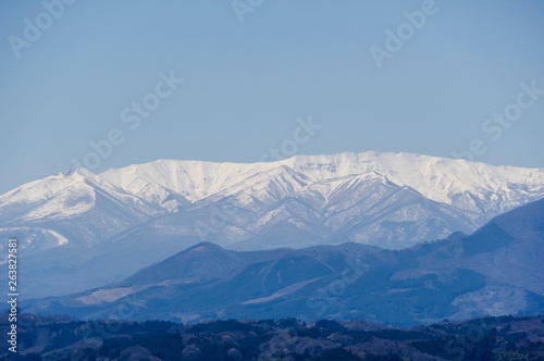 残雪の蔵王連峰 © y.tanaka
