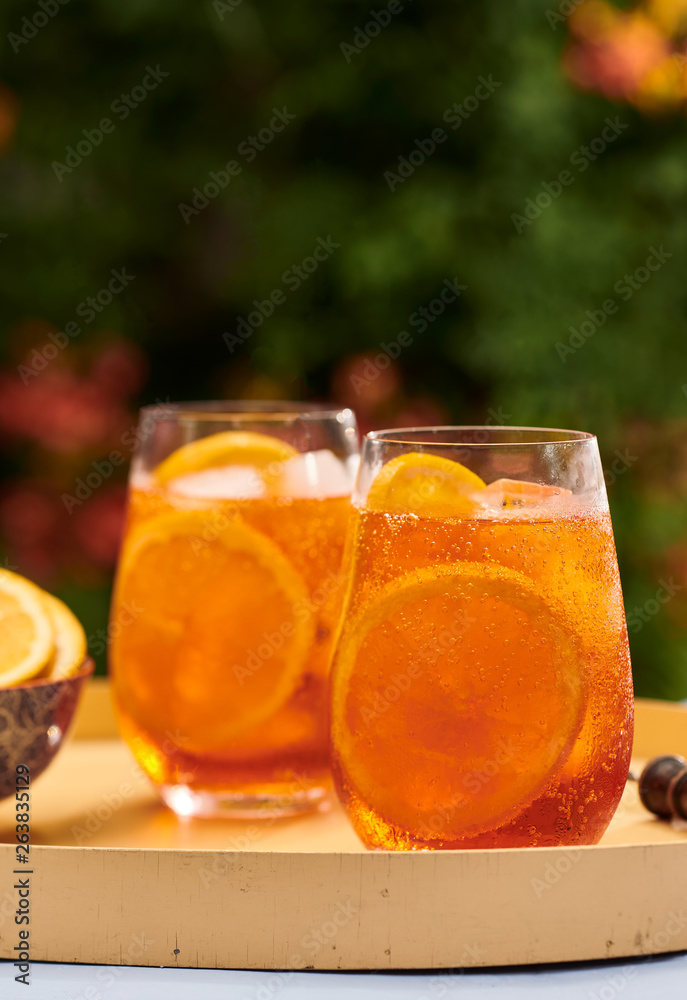 Orange Spritz Cocktail