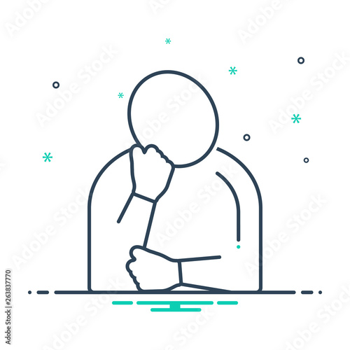 Mix line icon for extreme