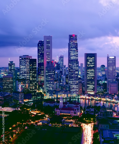 Singapore City Skyline photo