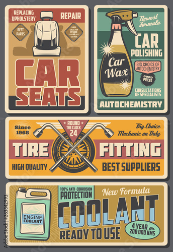 Car auto accessories, chemicals and service center