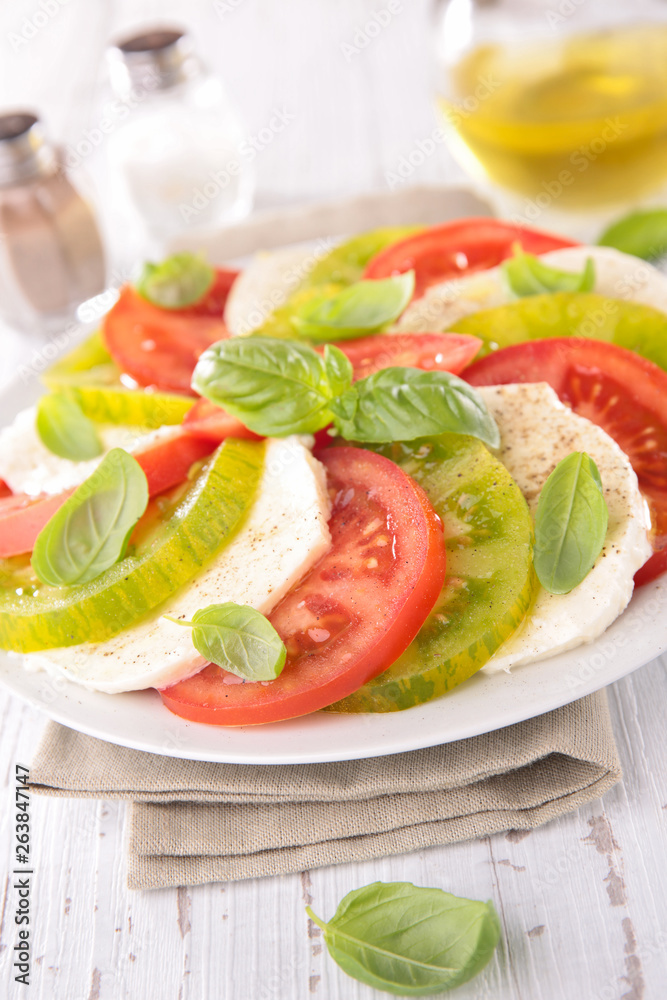 tomato salad, caprese salad with mozzarella and basil tomato salad, caprese salad with mozzarella and basil
