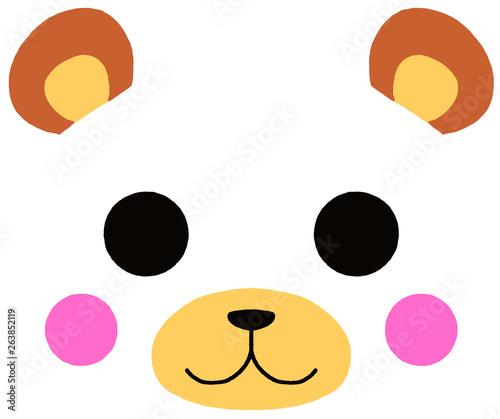 くまちゃんの顔 Stock イラスト Adobe Stock くまちゃんの顔 Stock イラスト Adobe Stock