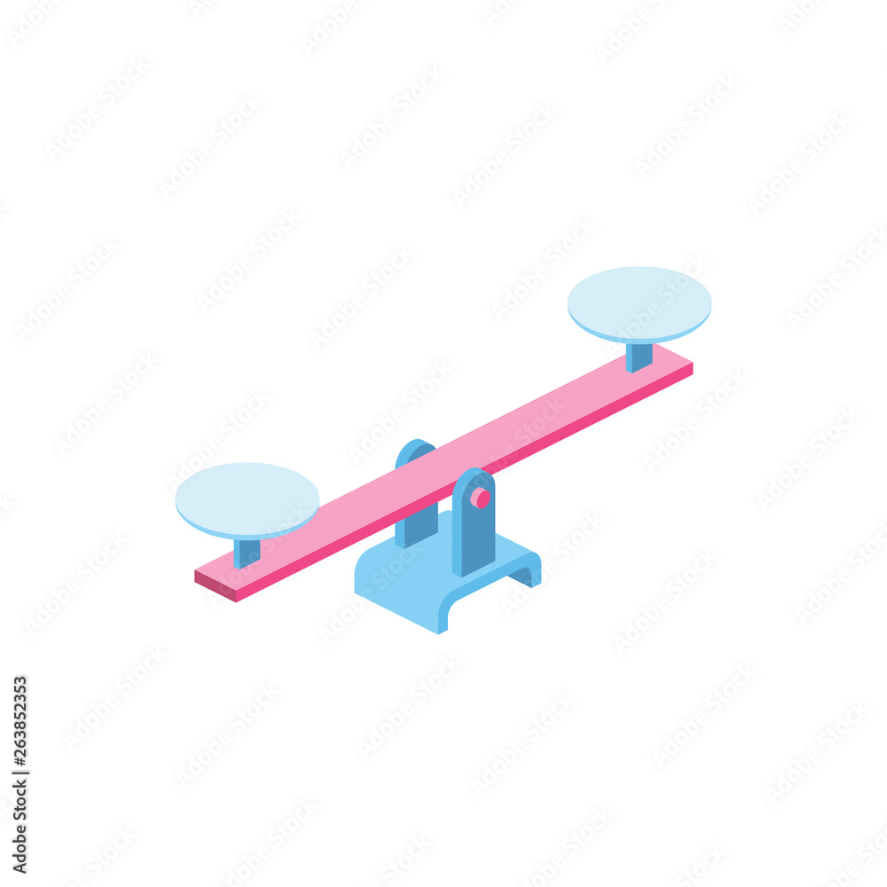 Libra balance Medicine 3d vector icon isometric pink and blue color minimalism illustrate Libra balance Medicine 3d vector icon isometric pink and blue color minimalism illustrate