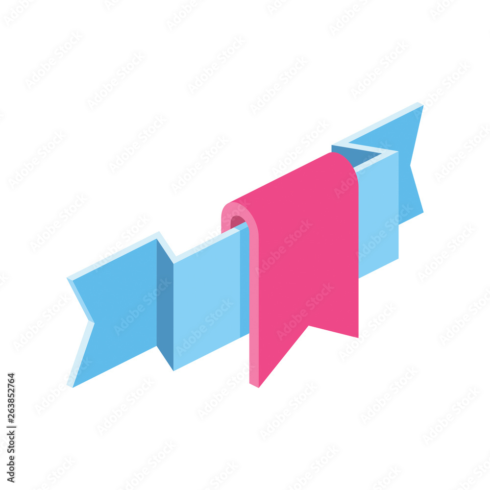 Royal emblem 3d vector icon isometric pink and blue colors minimalism illustrate Royal emblem 3d vector icon isometric pink and blue colors minimalism illustrate