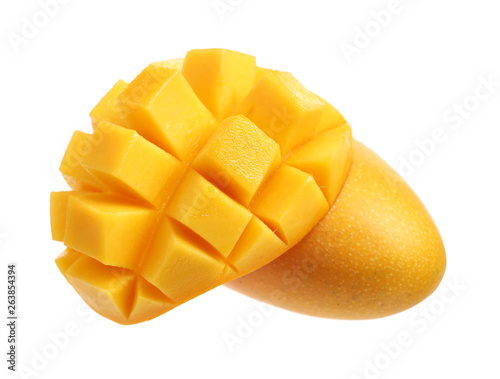 mango fruit isolated on white background