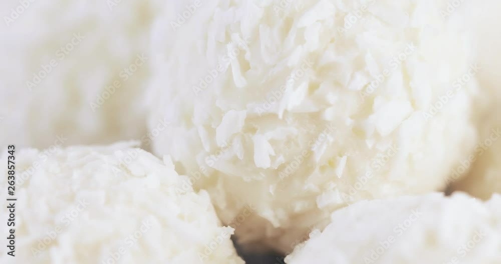 Candy in coconut flakes Candy in coconut flakes