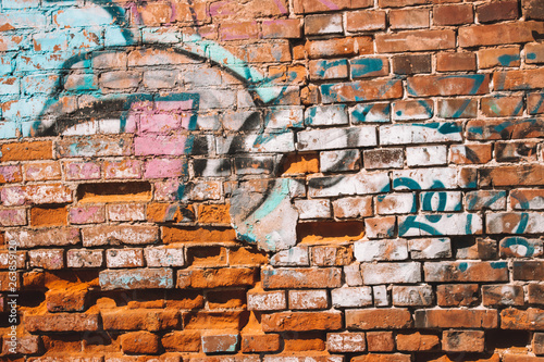 old brick wall background