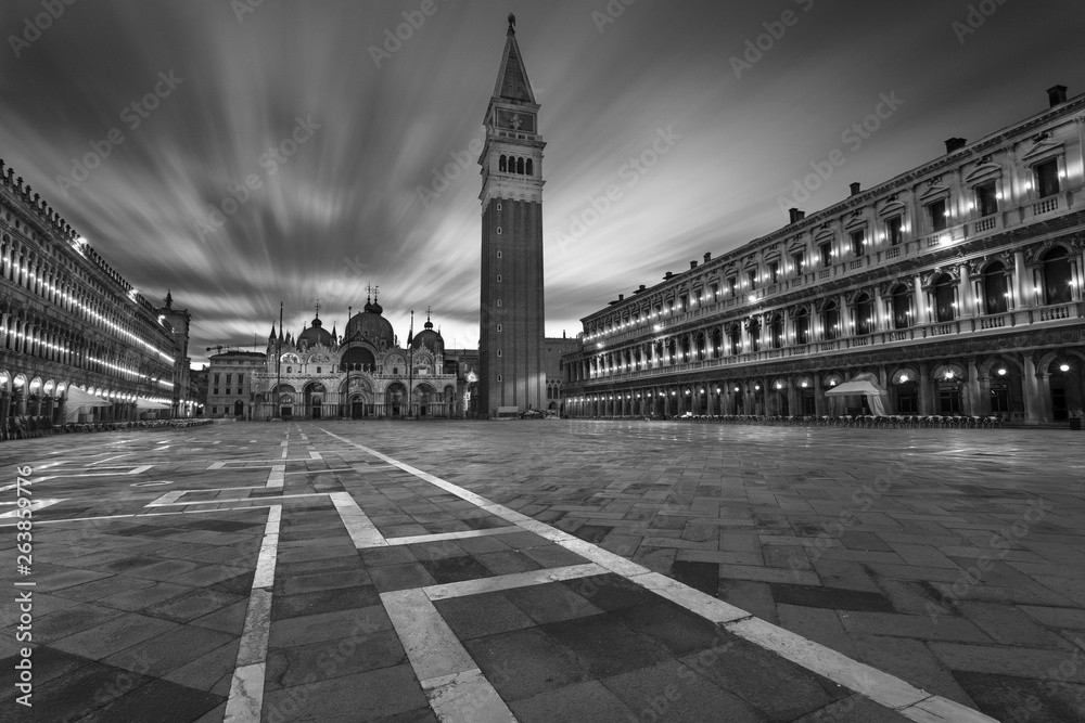 Venice, Italy. Cityscape image of St. Mark's square in Venice, Italy during sunrise.