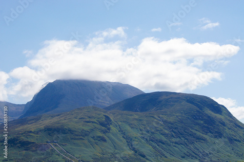 Blick auf Ben Nevis, der höchste Berg in Großbritannien