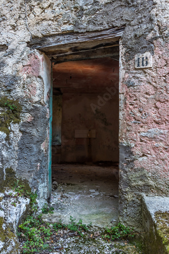 Fototapeta Naklejka Na Ścianę i Meble -  An Abandoned Village in Southern Italy