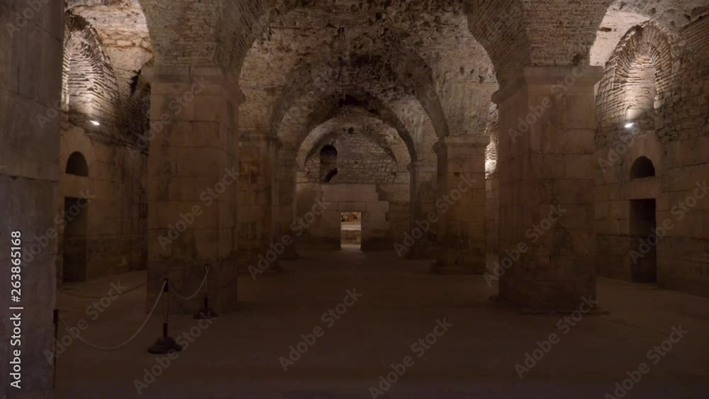 Catacombs of diocletian's palace in Split Catacombs of diocletian's palace in Split