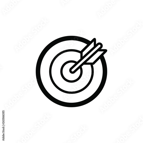 Target Icon. Use for admin panels, website, interfaces, mobile apps
