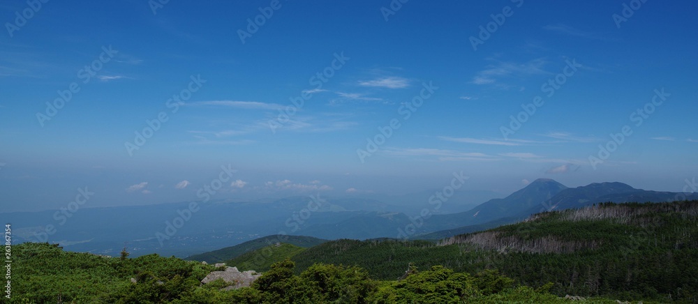 八ヶ岳　中山展望台からの眺望