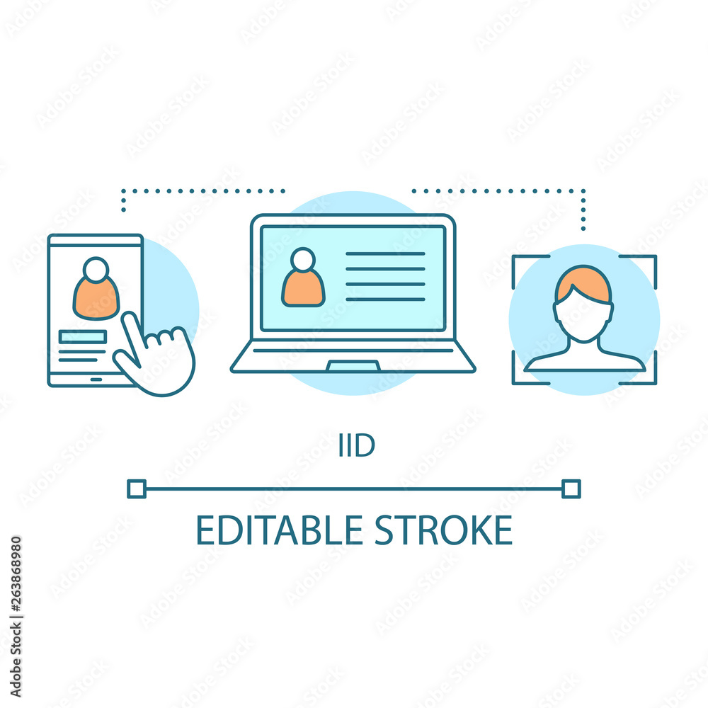 IID concept icon IID concept icon