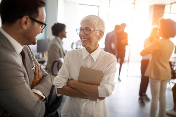 Meeting Corporate Success Business Brainstorming Teamwork Concept
