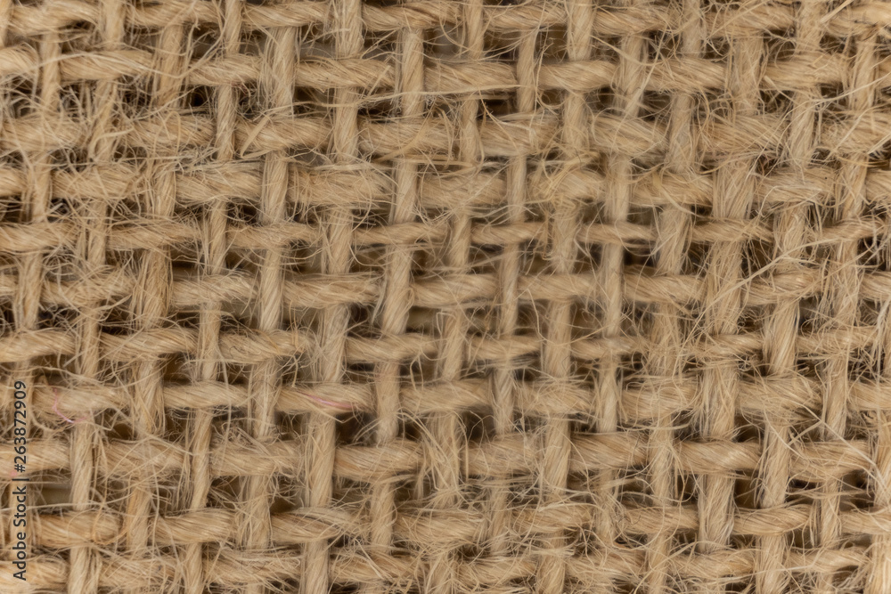 Burlap woven texture seamless. jute background close up macro Burlap woven texture seamless. jute background close up macro