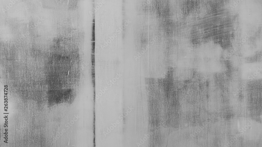Naklejka premium Wall in white paint during repair. Background texture.