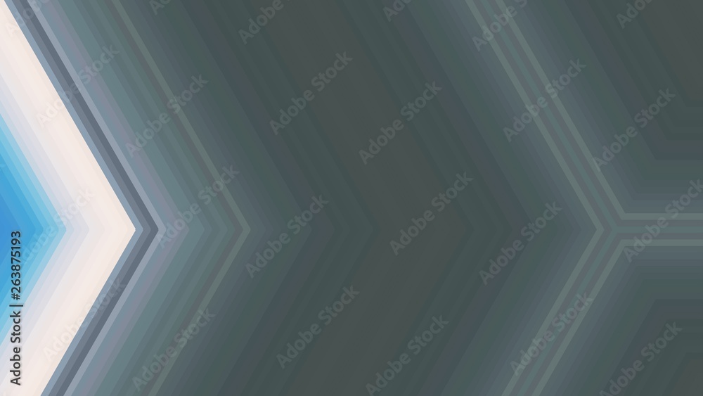 Obraz premium abstract teal, light grey background. geometric arrow illustration for banner, digital printing, postcards or wallpaper concept design.